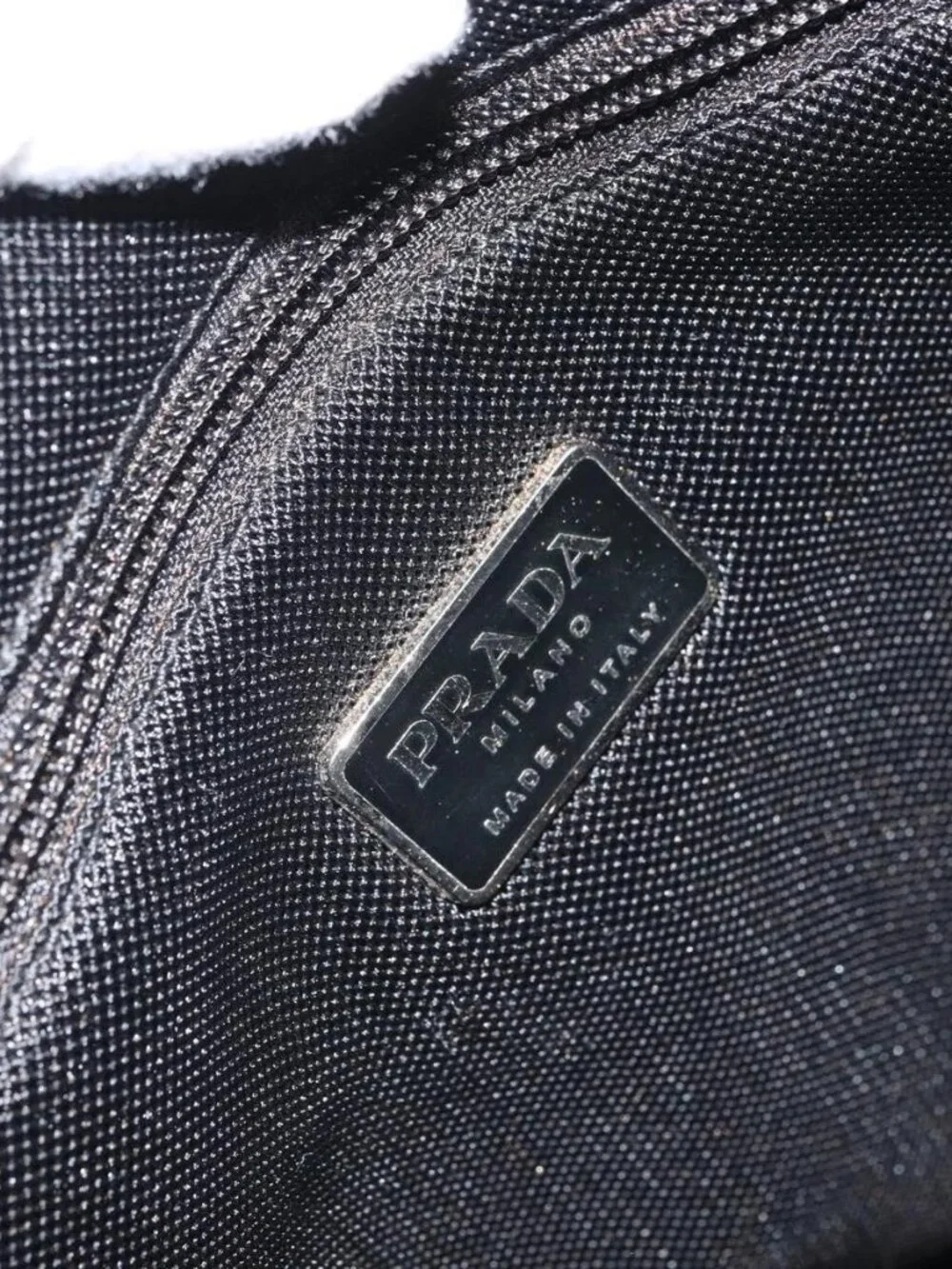 PRADA Shoulder Bag Leather Silver Metallic pink Auth 157579 - Picture 10 of 16